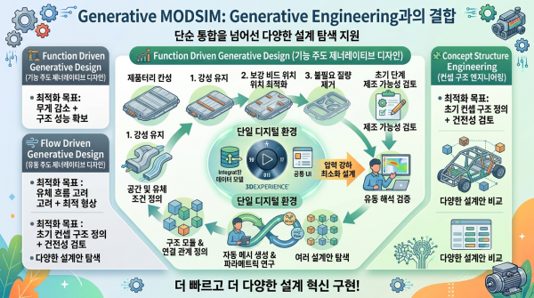 MODSIM과 결합한 Generative Engineering